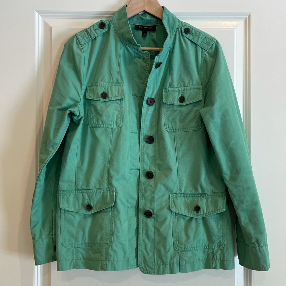 Talbots Women’s Green Utility Jacket